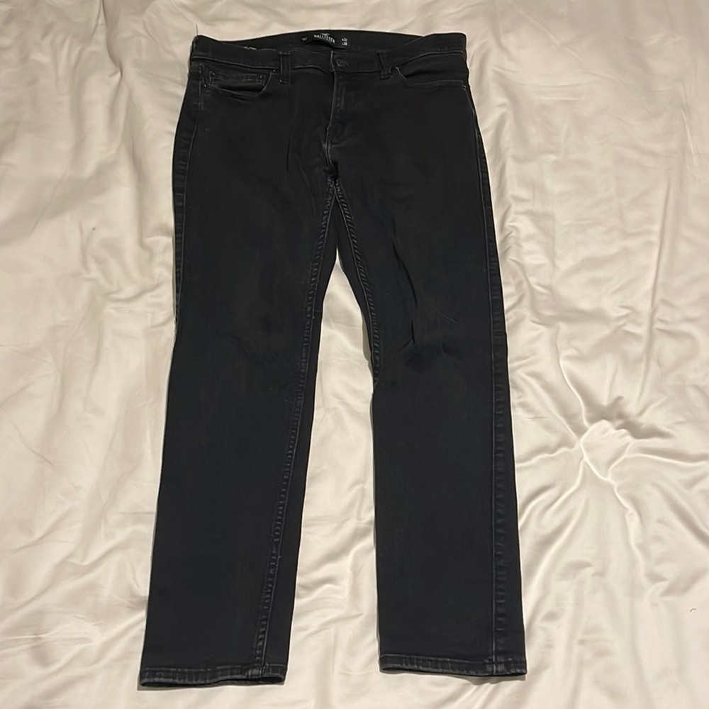 Hollister Black Jeans 32x30
